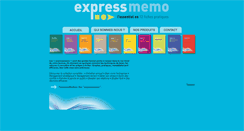 Desktop Screenshot of expressmemo.fr